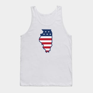 Stars and Stripes Illinois Tank Top